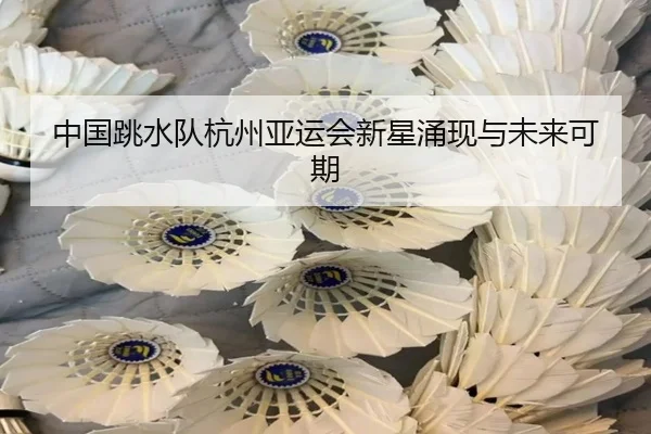 中国跳水队杭州亚运会新星涌现与未来可期